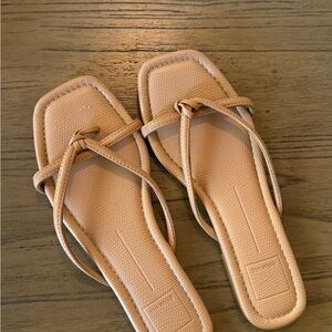 Dolce Vita Beige Strappy Sandals